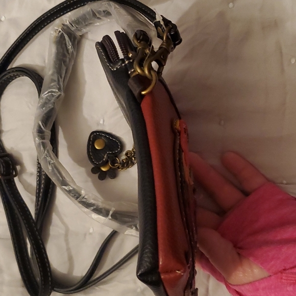 *Leather Rooster Crossbody Bag - Picture 9 of 13